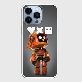 Чехол для iPhone 13 Pro с принтом Love, Death and Robots | K VRC (Z) в Екатеринбурге,  |  | Тематика изображения на принте: death | k vrc | love | love death robots | netflix | robots | vedeathrobots | xbot 4000 | врц | любовь | нетфликс | роботы | сериал | сериалы