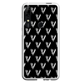 Чехол для Honor P Smart Z с принтом Викинги Лого Паттерн Vikings Pattern (Z) в Екатеринбурге, Силикон | Область печати: задняя сторона чехла, без боковых панелей | bjorn | floki | lodbrok | normann | ragnar | ragnarr | viking | vikingar | vikingene | vikinger | vikings | бьёрн | вальгала | вальгалла | вальхала | вальхалла | варяги | викинг | викинги | конанг | конунг | лагерта | лодброк | норман | рагнар