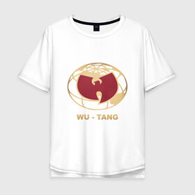 Мужская футболка хлопок Oversize с принтом Wu-Tang World в Екатеринбурге, 100% хлопок | свободный крой, круглый ворот, “спинка” длиннее передней части | black | hiphop | method man | music | new york | nyc | odb | old school | rap | rza | wu tang clan | wutang | ву тэнг | граффити | микрофон | музыка | нью йорк | рэп | рэпер | хипхоп