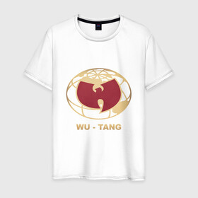 Мужская футболка хлопок с принтом Wu-Tang World в Екатеринбурге, 100% хлопок | прямой крой, круглый вырез горловины, длина до линии бедер, слегка спущенное плечо. | black | hiphop | method man | music | new york | nyc | odb | old school | rap | rza | wu tang clan | wutang | ву тэнг | граффити | микрофон | музыка | нью йорк | рэп | рэпер | хипхоп