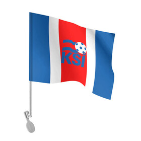 Флаг для автомобиля с принтом Сборная Исландии в Екатеринбурге, 100% полиэстер | Размер: 30*21 см | англия | видео | исландия | новости | последние новости | россия | сборная | сборная исландии | спорт | франция | футбол | чемпионат европы