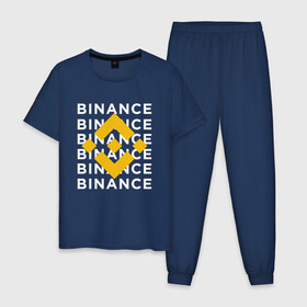 Мужская пижама хлопок с принтом BINANCE /  БИНАНС / БАНАН в Екатеринбурге, 100% хлопок | брюки и футболка прямого кроя, без карманов, на брюках мягкая резинка на поясе и по низу штанин
 | binance | binance com | bitcoin | bittrex com | btc | exmo me | hodl | trading | банан биржа | банан. | бинанс | биткоин | график | криптовалюта биржа | криптотрейдер | криптотрейдинг | трейдинг