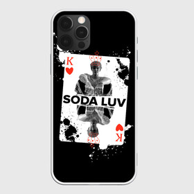 Чехол для iPhone 12 Pro с принтом Репер - SODA LUV в Екатеринбурге, силикон | область печати: задняя сторона чехла, без боковых панелей | rap | rapper | soda luv | st. petersburg | vladislav terentyuk | владислав терентюк | репер | рэп | рэп исполнитель | санкт петербург