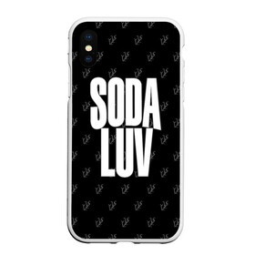 Чехол для iPhone XS Max матовый с принтом Репер - SODA LUV в Екатеринбурге, Силикон | Область печати: задняя сторона чехла, без боковых панелей | rap | rapper | soda luv | st. petersburg | vladislav terentyuk | владислав терентюк | репер | рэп | рэп исполнитель | санкт петербург