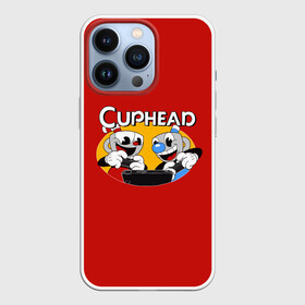 Чехол для iPhone 13 Pro с принтом Cuphead в Екатеринбурге,  |  | animation | cup | cuphead | gamer | mugman | retro | run and gun | shooter | анимация | ретро | чашек | чашка | чашкоголовый | шутер