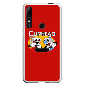 Чехол для Honor P Smart Z с принтом Cuphead в Екатеринбурге, Силикон | Область печати: задняя сторона чехла, без боковых панелей | Тематика изображения на принте: animation | cup | cuphead | gamer | mugman | retro | run and gun | shooter | анимация | ретро | чашек | чашка | чашкоголовый | шутер