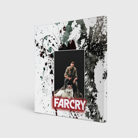 Холст квадратный с принтом FARCRY WOLF в Екатеринбурге, 100% ПВХ |  | far cry | far cry 5 | far cry new dawn | far cry primal | farcry | fc 5 | fc5 | game | new dawn | primal | игры | постапокалипсис | фар край | фар край 5