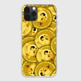 Чехол для iPhone 12 Pro Max с принтом DOGECOIN / DOGE / ДОГИКОИН в Екатеринбурге, Силикон |  | crypto | cryptocurrency | doge | dogecoin | elon mask | pattern. | trading | биржа криптовалют | доги | догикоин | илон маск | криптовалюта | мем | трейдинг | узор