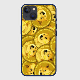 Чехол для iPhone 13 с принтом DOGECOIN   DOGE   ДОГИКОИН в Екатеринбурге,  |  | crypto | cryptocurrency | doge | dogecoin | elon mask | pattern. | trading | биржа криптовалют | доги | догикоин | илон маск | криптовалюта | мем | трейдинг | узор