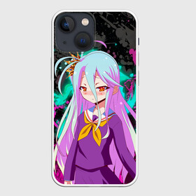 Чехол для iPhone 13 mini с принтом Малышка Широ в Екатеринбурге,  |  | anime | no game no life | аниме | анимэ | без игры жизни нет | пустые | сиро | сора | тэта | широ