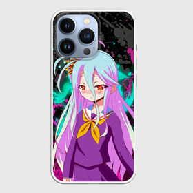 Чехол для iPhone 13 Pro с принтом Малышка Широ в Екатеринбурге,  |  | anime | no game no life | аниме | анимэ | без игры жизни нет | пустые | сиро | сора | тэта | широ