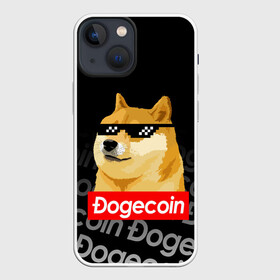 Чехол для iPhone 13 mini с принтом DOGECOIN   DOGE   ДОГИКОИН в Екатеринбурге,  |  | crypto | cryptocurrency | doge | dogecoin | elon mask | trading | биржа криптовалют | доги | догикоин | илон маск | криптовалюта | мем | трейдинг.