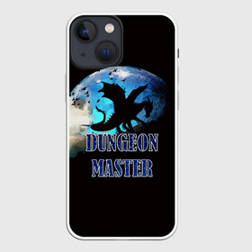 Чехол для iPhone 13 mini с принтом Dungeon Master в Екатеринбурге,  |  | d20 | dd | dnd | dungeon master | dungeons and dragons | мастер подземелий