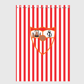 Скетчбук с принтом Sevilla в Екатеринбурге, 100% бумага
 | 48 листов, плотность листов — 100 г/м2, плотность картонной обложки — 250 г/м2. Листы скреплены сверху удобной пружинной спиралью | bono | diego carlos | fernando | football | goal | gol | goles | highlights | kounde | laliga | laliga santander | liga | luuk de jong | ocampos | rakitic | resumen | sevilla | suso