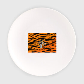 Тарелка с принтом След от когтей тигра в Екатеринбурге, фарфор | диаметр - 210 мм
диаметр для нанесения принта - 120 мм | tiger | восточный тигр | год тигра | когти | кошка | тигр | тигренок | хищник