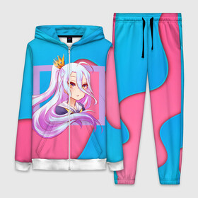 Женский костюм 3D с принтом Sweet Shiro в Екатеринбурге,  |  | anime | no game no life | аниме | анимэ | без игры жизни нет | пустые | сиро | сора