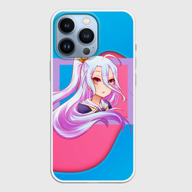 Чехол для iPhone 13 Pro с принтом Sweet Shiro в Екатеринбурге,  |  | anime | no game no life | аниме | анимэ | без игры жизни нет | пустые | сиро | сора