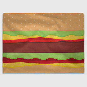 Плед 3D с принтом Бутерброд в Екатеринбурге, 100% полиэстер | закругленные углы, все края обработаны. Ткань не мнется и не растягивается | background | burger | fast food | food | hamburger | sandwich | texture | будет | бургер | бутерброд | гамбургер | еда | текстура | фастфуд | фон