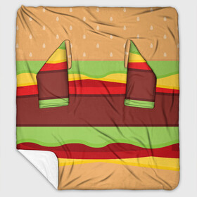 Плед с рукавами с принтом Бутерброд в Екатеринбурге, 100% полиэстер | Закругленные углы, все края обработаны. Ткань не мнется и не растягивается. Размер 170*145 | Тематика изображения на принте: background | burger | fast food | food | hamburger | sandwich | texture | будет | бургер | бутерброд | гамбургер | еда | текстура | фастфуд | фон