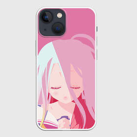 Чехол для iPhone 13 mini с принтом Милая Широ в Екатеринбурге,  |  | anime | no game no life | аниме | анимэ | без игры жизни нет | пустые | сиро | сора