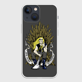 Чехол для iPhone 13 mini с принтом Skwisgaar Skwigelf в Екатеринбурге,  |  | dethklok | metalocalypse | апокалипсис | вильям мердерфэйс | металл | металлапокалипсис | мульт | мультфильм | пиклз | рок группа | сквизгаард эксплоужен | токи вортуз