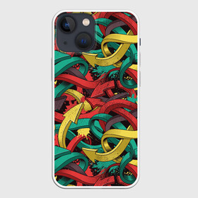 Чехол для iPhone 13 mini с принтом Граффити стрелки в Екатеринбурге,  |  | graffiti | hip hop | rap | street | style | urban | граффити | стрелки | улица | урбан | хип хоп