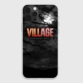 Чехол для iPhone 12 Pro Max с принтом Resident Evil: Village $$$ в Екатеринбурге, Силикон |  | alsina dimitrieska | darkness | game | inscription resident evil: village | moon | print resident evil: village | village | альсина димитриеска | деревня | игра | луна | надпись resident evil: village | принт resident evil: village | тьма