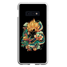 Чехол для Samsung S10E с принтом Dragon Ball. Retro Style в Екатеринбурге, Силикон | Область печати: задняя сторона чехла, без боковых панелей | ball | birus | boo | broly | dragon | frieza | goku | majin | piccolo | saiyan | sayan | sell | sleep | super | trunks | vejeta | бирус | броли | буу | веджета | гоку | драконий | жемчуг | курилин | маджин | пикколо | сайян | саян | селл | сон | супер | т