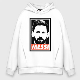 Мужское худи Oversize хлопок с принтом Obey Messi в Екатеринбурге, френч-терри — 70% хлопок, 30% полиэстер. Мягкий теплый начес внутри —100% хлопок | боковые карманы, эластичные манжеты и нижняя кромка, капюшон на магнитной кнопке | argentina | barca | barcelona | football | lionel | messi | spain | sport | аргентина | барса | барселона | гол | золотой мяч | игрок | испания | камп ноу | лионель | месси | мяч | спорт | тренер | футбол | чемпион | чемпионат