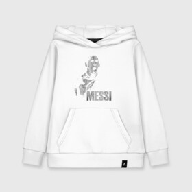 Детская толстовка хлопок с принтом Messi Scream в Екатеринбурге, 100% хлопок | Круглый горловой вырез, эластичные манжеты, пояс, капюшен | argentina | barca | barcelona | football | lionel | messi | spain | sport | аргентина | барса | барселона | гол | золотой мяч | игрок | испания | камп ноу | лионель | месси | мяч | спорт | тренер | футбол | чемпион | чемпионат