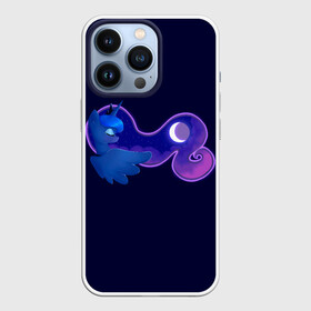 Чехол для iPhone 13 Pro с принтом Принцесса Луна в Екатеринбурге,  |  | my little pony | весёлая пинки пай | добрая флаттершайн | дружба это чудо | единорог | единороги | май литл пони | мульт | мультфильм | радуга дэш | селестия | спайк | сумеречная искорка | честная эплджек