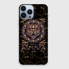 Чехол для iPhone 13 Pro Max с принтом WILD TIGER в Екатеринбурге,  |  | голова тигра | дикий тигр | зверь | тигр | хищник