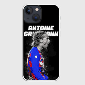 Чехол для iPhone 13 mini с принтом ANTOINE GRIEZMANN   ГРИЗМАНН в Екатеринбурге,  |  | antoine griezmann | barcelona | football | sport | антуан гризманн | барселона | номер 7 | сборная франции | спорт | футбол | черный.