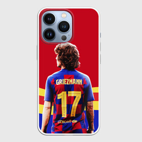 Чехол для iPhone 13 Pro с принтом АНТУАН ГРИЗМАНН   БАРСЕЛОНА в Екатеринбурге,  |  | antoine griezmann | barcelona | football | sport | антуан гризманн | барселона | номер 7 | сборная франции | спорт. | футбол