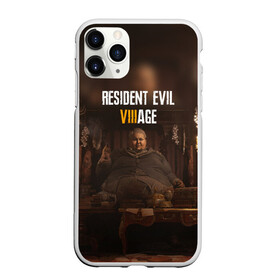 Чехол для iPhone 11 Pro матовый с принтом RESIDENT EVIL VILLAGE | РЕ ДЕРЕВНЯ (Z) в Екатеринбурге, Силикон |  | Тематика изображения на принте: horror | resident evil | resident evil 8 | village | демитреска | деревня | леди димитреска | обитель зла | резидент эвил | ресидент евил | хоррор