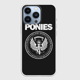 Чехол для iPhone 13 Pro с принтом Pony x Ramones в Екатеринбурге,  |  | my little pony | ramones | дружба это чудо | единорог | единороги | май литл пони | мульт | мультфильм | рамонс | рок