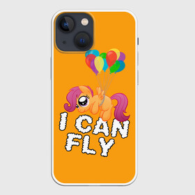 Чехол для iPhone 13 mini с принтом Я могу летать в Екатеринбурге,  |  | my little pony | дружба это чудо | единорог | единороги | май литл пони | мульт | мультфильм | радуга