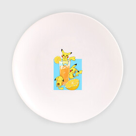 Тарелка с принтом Пикачу в лимонаде в Екатеринбурге, фарфор | диаметр - 210 мм
диаметр для нанесения принта - 120 мм | anime | picachu | pikachu | аниме | красная шапочка | милый | пика | пикачу | покебол | покемон