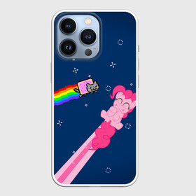 Чехол для iPhone 13 Pro с принтом Nyan cat x Pony в Екатеринбурге,  |  | my little pony | nyan cat | дружба это чудо | единорог | единороги | май литл пони | мульт | мультфильм | нян кэт