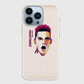 Чехол для iPhone 13 Pro с принтом Martinez Pop Art в Екатеринбурге,  |  | argentina | art | champion | football | form | international | lautaro | martinez | player | pop | racing | soccer | uniform | аргентина | интернационале | лаутаро | легенда | мартинес | расинг | форма | футбол | футбола | футболист | чемпио