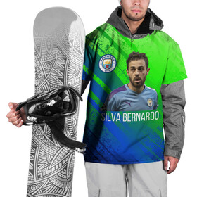Накидка на куртку 3D с принтом Бернарду Силва Манчестер Сити в Екатеринбурге, 100% полиэстер |  | Тематика изображения на принте: manchester city | бернарду силва | манчестер сити | сборная португалии | футбол | футболист