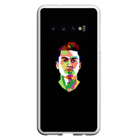 Чехол для Samsung Galaxy S10 с принтом Paulo Dybala Pop Art в Екатеринбурге, Силикон | Область печати: задняя сторона чехла, без боковых панелей | Тематика изображения на принте: art | champion | dybala | football | form | institute | juventus | palermo | paulo | player | pop | soccer | uniform | дибала | институто | легенда | палермо | пауло | форма | футбол | футбола | футболист | чемпион | ювентус