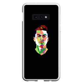 Чехол для Samsung S10E с принтом Paulo Dybala Pop Art в Екатеринбурге, Силикон | Область печати: задняя сторона чехла, без боковых панелей | art | champion | dybala | football | form | institute | juventus | palermo | paulo | player | pop | soccer | uniform | дибала | институто | легенда | палермо | пауло | форма | футбол | футбола | футболист | чемпион | ювентус