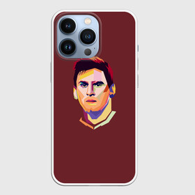 Чехол для iPhone 13 Pro с принтом Месси. Поп Арт в Екатеринбурге,  |  | art | boys | champion | football | form | grandoli | leonel | messi | newells | old | player | pop | soccer | uniform | барселона | бойз | грандоли | золотой | легенда | лионель | месси | мяч | ньюэллс | олд | форма | футбол | футбол