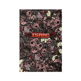 Обложка для паспорта матовая кожа с принтом Binding of Isaac Stickerbomb в Екатеринбурге, натуральная матовая кожа | размер 19,3 х 13,7 см; прозрачные пластиковые крепления | Тематика изображения на принте: afterbirth | art | boss | game | gaming | pattern | roguelike | rpg | steam | stickerbombing | the binding of isaac | арт | графика | жертвоприношение исаака | игра | изаак | иллюстрация | паттерн | рисунки | рисунок | рогалик | стикербомбин