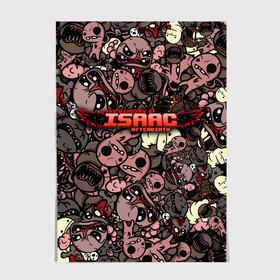 Постер с принтом Binding of Isaac Stickerbomb в Екатеринбурге, 100% бумага
 | бумага, плотность 150 мг. Матовая, но за счет высокого коэффициента гладкости имеет небольшой блеск и дает на свету блики, но в отличии от глянцевой бумаги не покрыта лаком | afterbirth | art | boss | game | gaming | pattern | roguelike | rpg | steam | stickerbombing | the binding of isaac | арт | графика | жертвоприношение исаака | игра | изаак | иллюстрация | паттерн | рисунки | рисунок | рогалик | стикербомбин