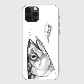 Чехол для iPhone 12 Pro Max с принтом рыбка в Екатеринбурге, Силикон |  | ocean | sea | sea animal | графика | лосось | море | океан | рисунок рыбы | рыба | рыбалка | селедка | форель