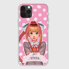 Чехол для iPhone 12 Pro Max с принтом Monika Pop Art в Екатеринбурге, Силикон |  | anime | game | games | monika | natsuki | sayori | yuri | аниме | визуальный роман | доки доки | игра | игры | литературный клуб | моника | нацуки | саёри | юри