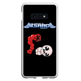 Чехол для Samsung S10E с принтом The Binding of Isaac, monster в Екатеринбурге, Силикон | Область печати: задняя сторона чехла, без боковых панелей | the binding of isaac | айзек | аркады | жертвоприношение айзека | жертвоприношение исаака | исаак | логотипы игр | монстры | персонажи игр