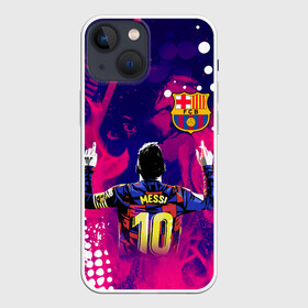 Чехол для iPhone 13 mini с принтом ЛИОНЕЛЬ МЕССИ   FIRE   ОГОНЬ в Екатеринбурге,  |  | argentina | barcelona | football | lionel andrs messi | sport | uefa | аргентина | барселона | лионель месси | спорт | уефа. | футбол